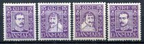Danmark Afa 136 - 39 Postfrisk