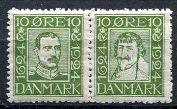 Danmark Afa 132 - 33 Postfrisk Par