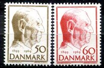 Danmark Afa 480 - 81 Postfrisk
