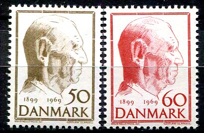 Danmark Afa 480 - 81 Postfrisk