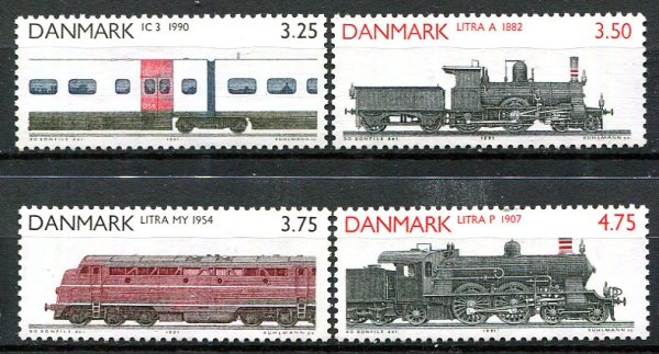 Danmark Afa 985 - 88 Postfrisk