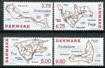 Danmark Afa 1086 - 89 Postfrisk