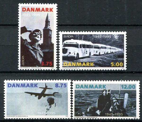 Danmark Afa 1091 - 94 Postfrisk