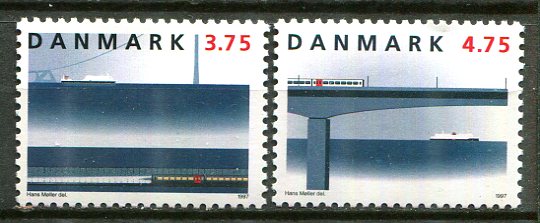 Danmark Afa 1144 - 45 Postfrisk