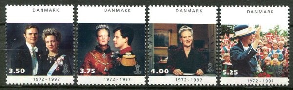Danmark Afa 1134 - 37 Postfrisk
