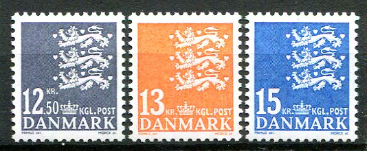 Danmark Afa 1375 - 77 Postfrisk