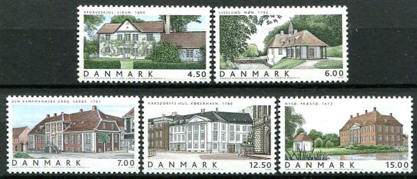 Danmark Afa 1378 - 82 Postfrisk