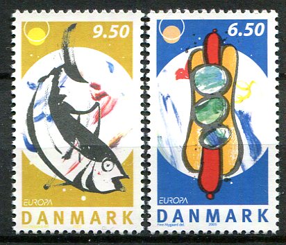 Danmark Afa 1437 - 38 Postfrisk
