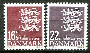 Danmark Afa 1414 - 15 Postfrisk