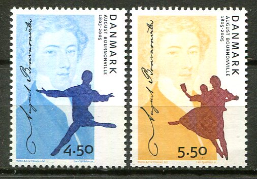 Danmark Afa 1432 - 33 Postfrisk