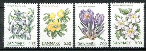 Danmark Afa 1455 - 58 Postfrisk