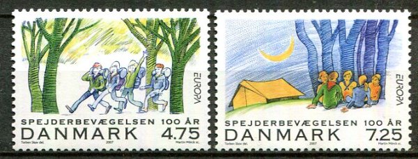Danmark Afa 1510 - 11 Postfrisk