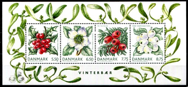 Danmark Afa 1560 Postfrisk Miniark