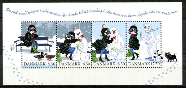 Danmark Afa 1640 Postfrisk Miniark