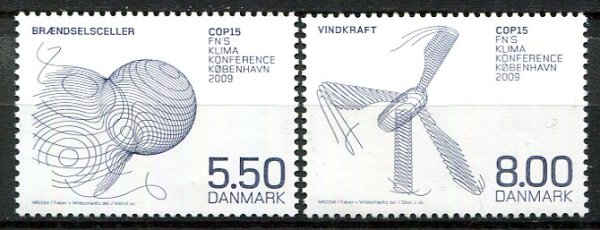 Danmark Afa 1590 - 91 Postfrisk