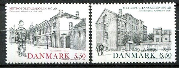 Danmark Afa 1592 - 93 Postfrisk