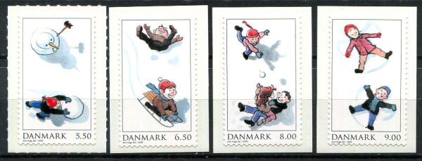 Danmark Afa 1595E - 98E Postfrisk