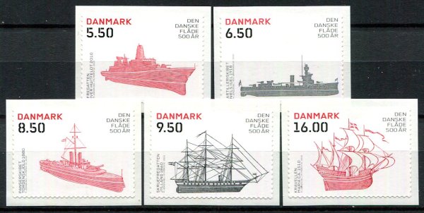 Danmark Afa 1620E - 24E Postfrisk
