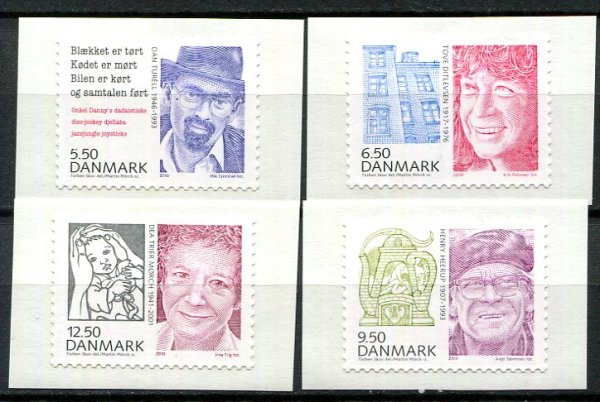Danmark Afa 1632E - 35E Postfrisk