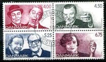 Danmark Afa 1212 - 15 Postfrisk 4-blok