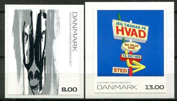 Danmark Afa 1650E - 51E Postfrisk