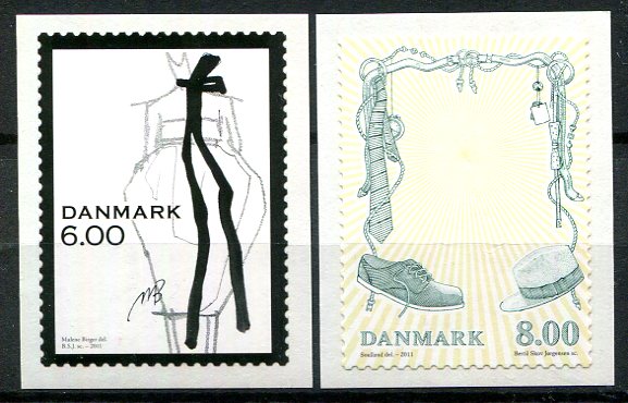 Danmark Afa 1671 - 72 Postfrisk