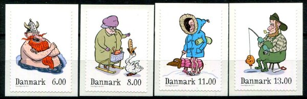 Danmark Afa 1682 - 84 Postfrisk