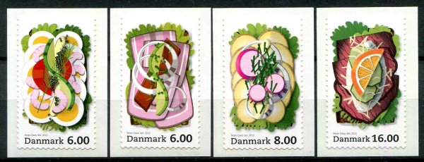 Danmark Afa 1701 - 04 Postfrisk