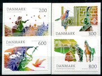 Danmark Afa 1710 - 13 Postfrisk