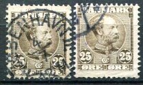 Danmark Afa 49 - 49a Stemplet