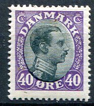 Danmark Afa 105 Ustemplet