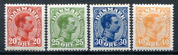 Danmark Afa 147 - 50 Ustemplet