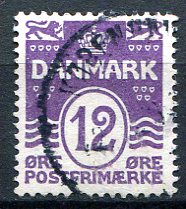 Danmark Afa 168 Stemplet