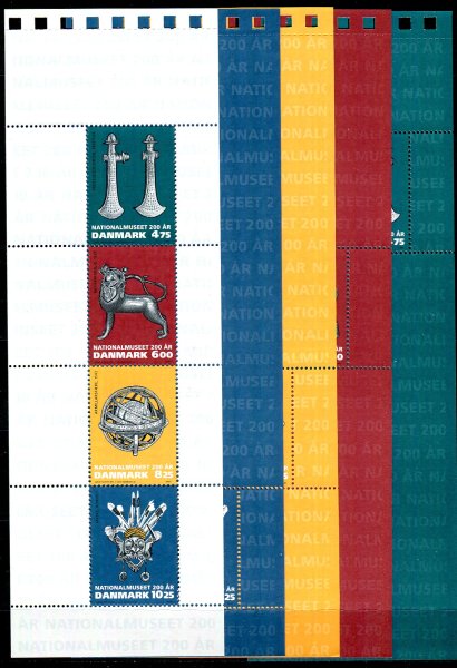 Danmark Afa 1501a - 04a Postfrisk Miniark