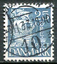 Danmark Afa 205 Stemplet