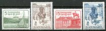 Danmark Afa 239 - 42 Ustemplet