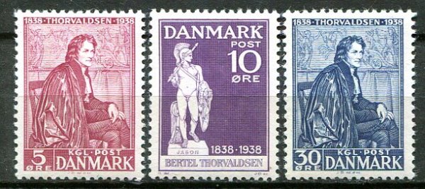 Danmark Afa 249 - 51 Postfrisk