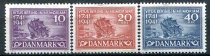 Danmark Afa 270 - 72 Postfrisk