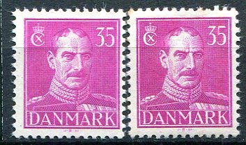 Danmark Afa 279 - 79a Postfrisk