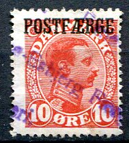 Danmark Afa 01 Stemplet Postfærge