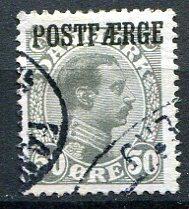 Danmark Afa 07a Stemplet Postfærge