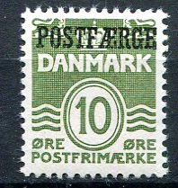 Danmark Afa 36 Postfrisk Postfærge