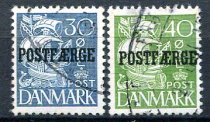 Danmark Afa 17 - 18 Stemplet Postfærge