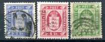 Danmark Afa 01 - 03 Stemplet Tjenestemærker