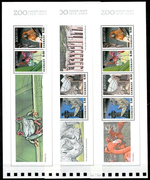 Danmark Afa 1582 - 84 Postfrisk Miniark