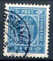 Danmark Afa 05C Stemplet Tjenestemærker