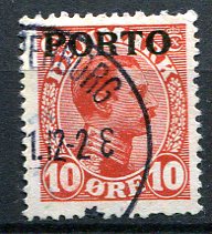 Danmark Afa 04 Stemplet Porto