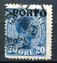 Danmark Afa 05 Stemplet Porto