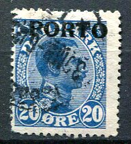 Danmark Afa 05 Stemplet Porto