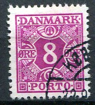 Danmark Afa 34 Stemplet Porto